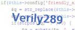 verification code